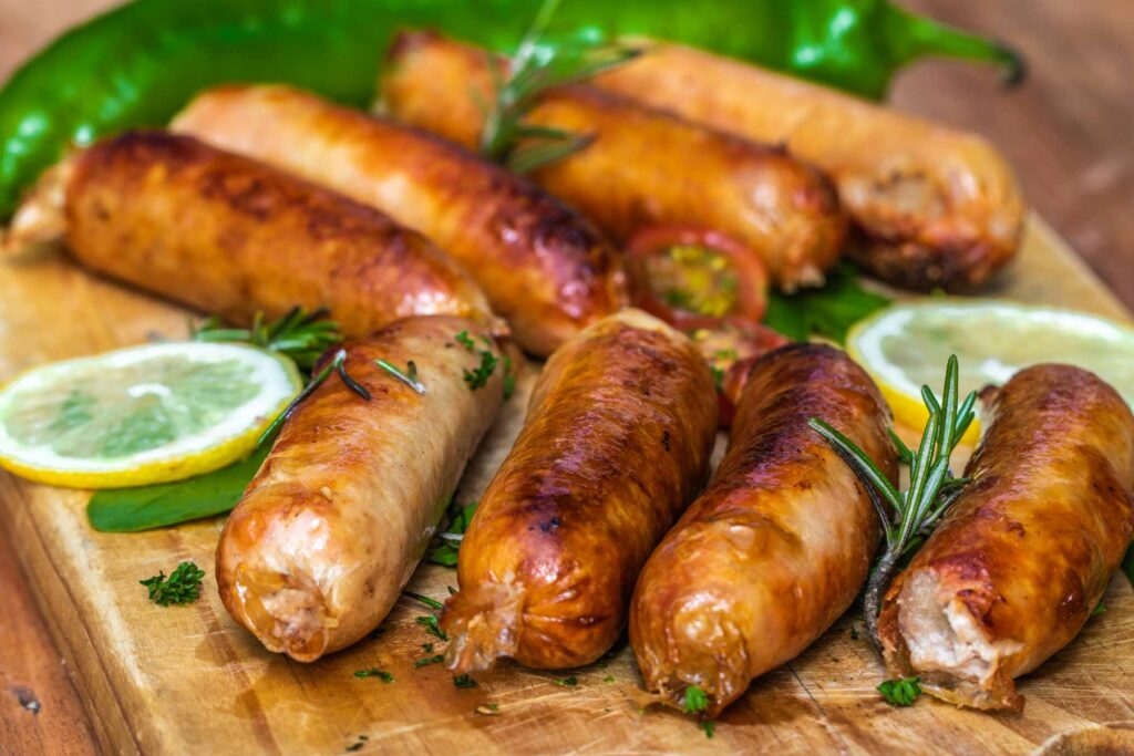 Food safe thread for longganisa sausage